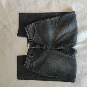 Grey Straight Leg Jeans